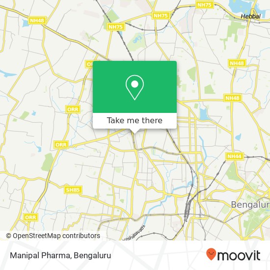 Manipal Pharma map