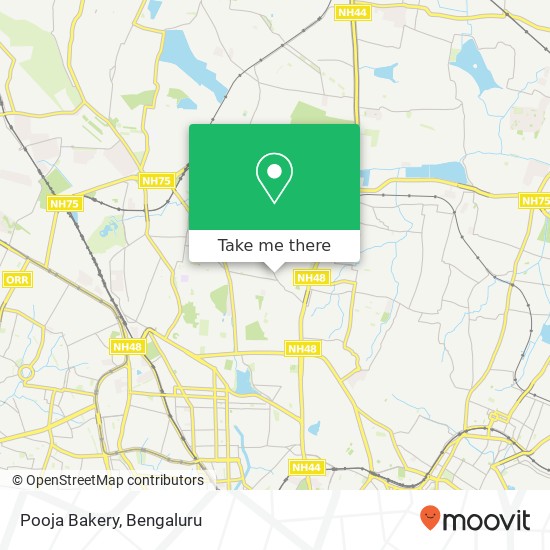 Pooja Bakery map