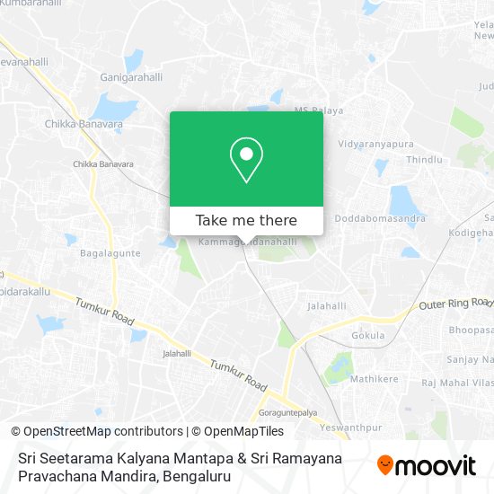Sri Seetarama Kalyana Mantapa & Sri Ramayana Pravachana Mandira map