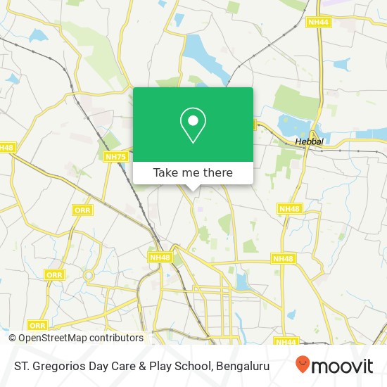 ST. Gregorios Day Care & Play School map