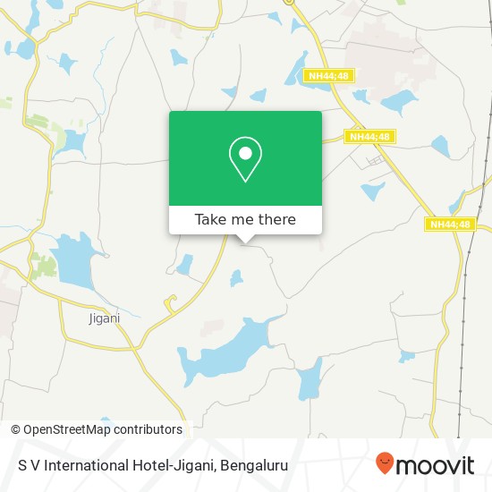 S V International Hotel-Jigani map