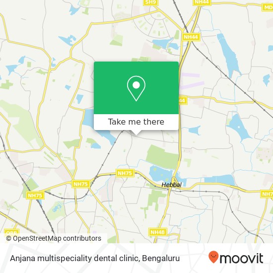 Anjana multispeciality dental clinic map