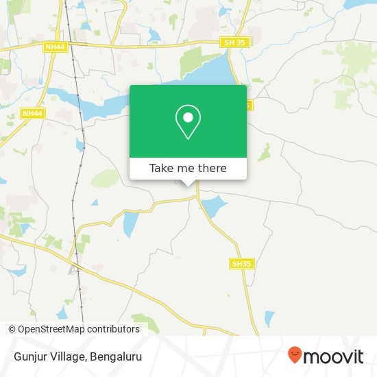 Gunjur Village map
