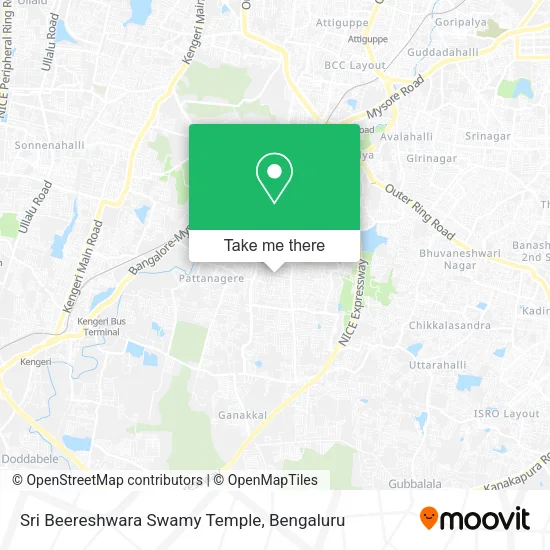 Sri Beereshwara Swamy Temple map