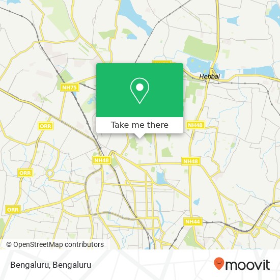 Bengaluru map