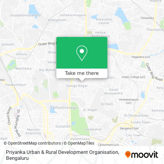 Priyanka Urban & Rural Development Organisation map