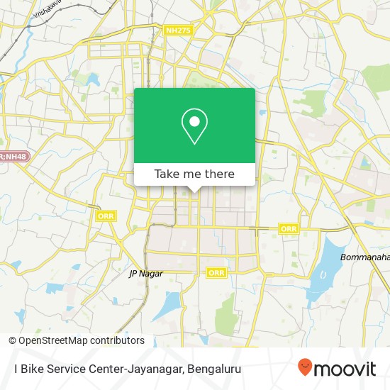 I Bike Service Center-Jayanagar map