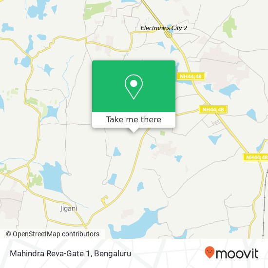 Mahindra Reva-Gate 1 map