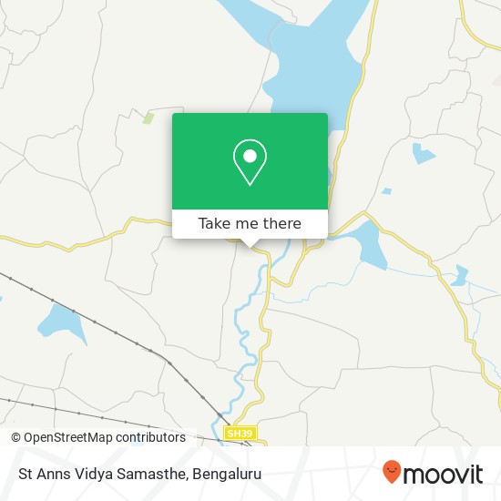 St Anns Vidya Samasthe map