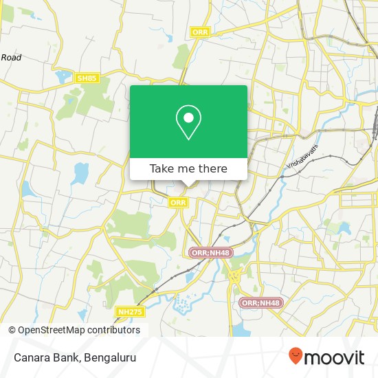 Canara Bank map