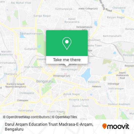 Darul Arqam Education Trust Madrasa-E-Arqam map