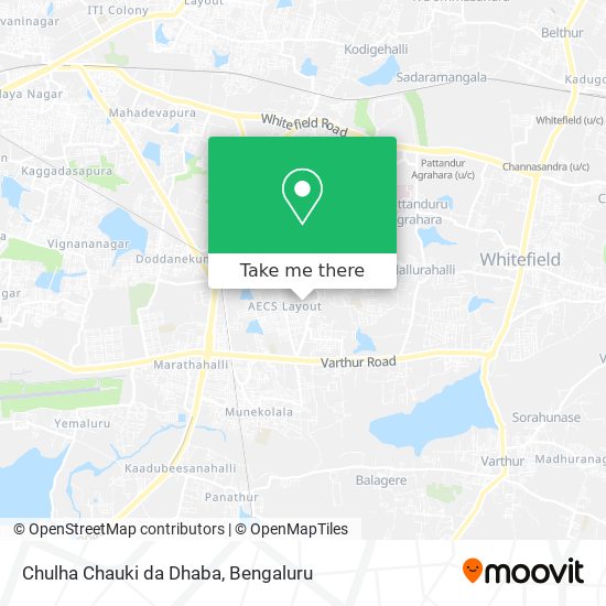 Chulha Chauki da Dhaba map