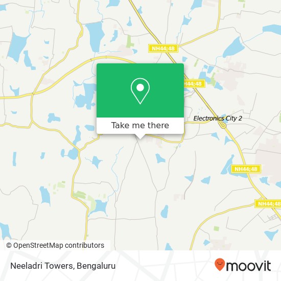 Neeladri Towers map