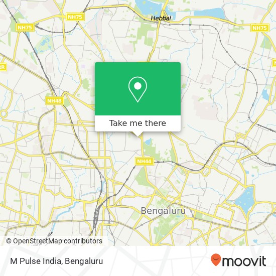 M Pulse India map