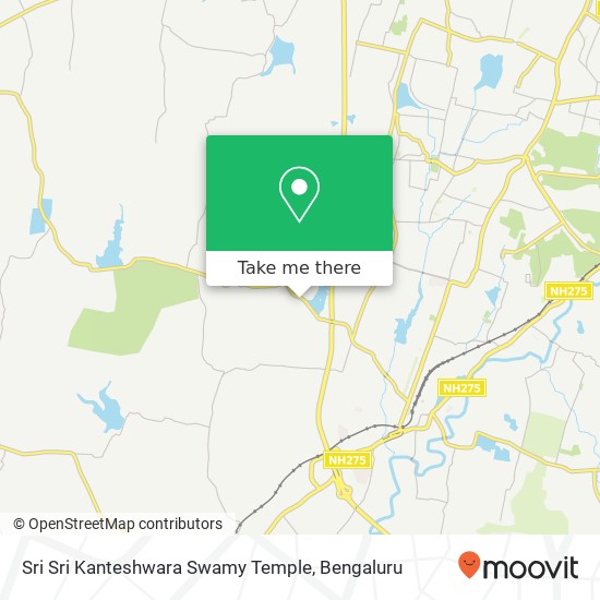 Sri Sri Kanteshwara Swamy Temple map