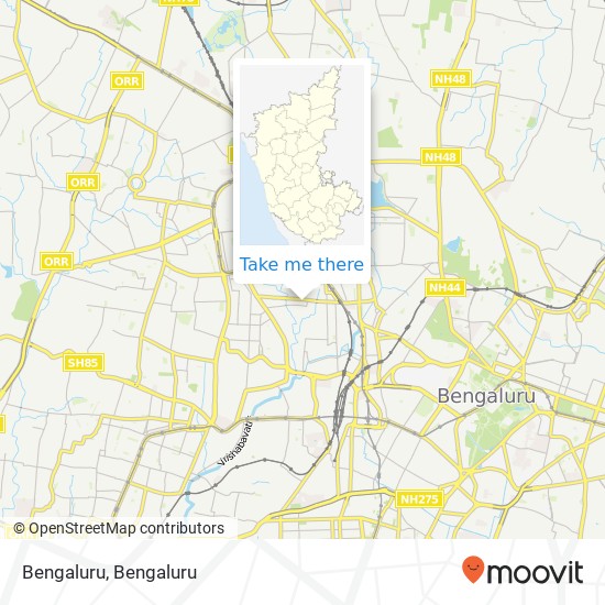 Bengaluru map