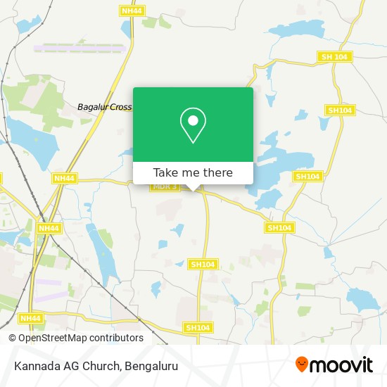 Kannada AG Church map