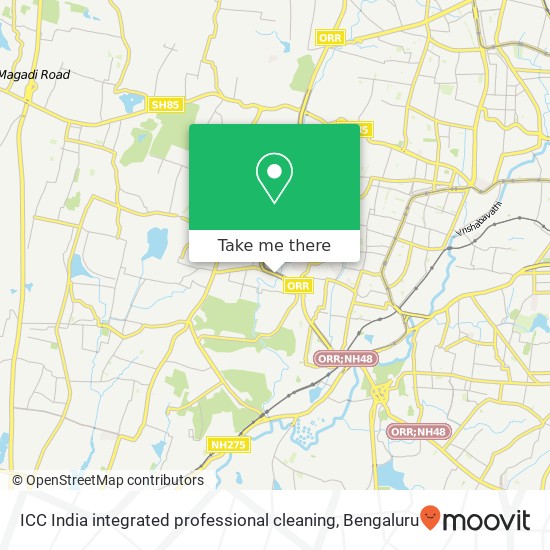 ICC India integrated professional cleaning map