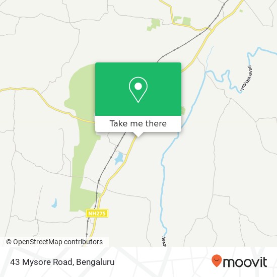 43 Mysore Road map