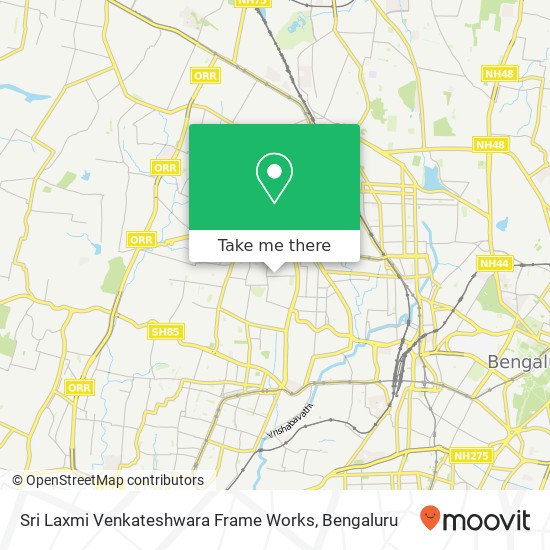 Sri Laxmi Venkateshwara Frame Works map