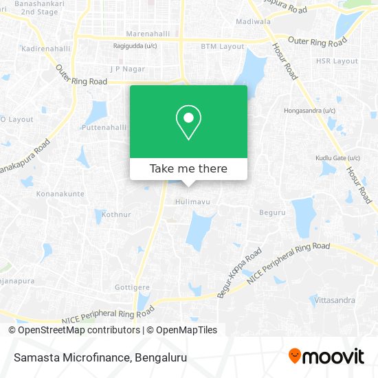 Samasta Microfinance map