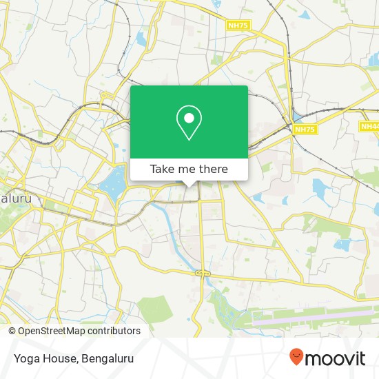 Yoga House map