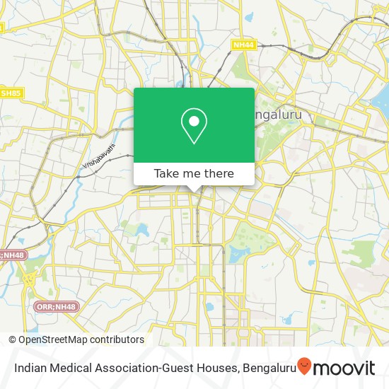 Indian Medical Association-Guest Houses map