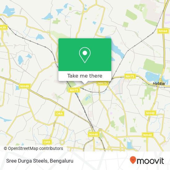 Sree Durga Steels map