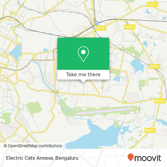 Electric Cats Annexe map