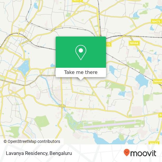 Lavanya Residency map