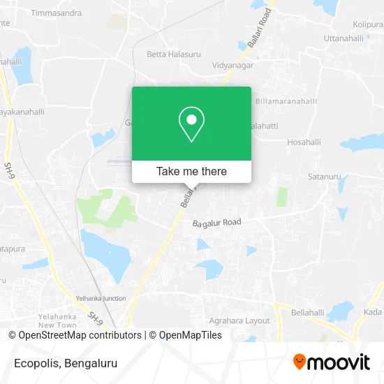 Ecopolis map