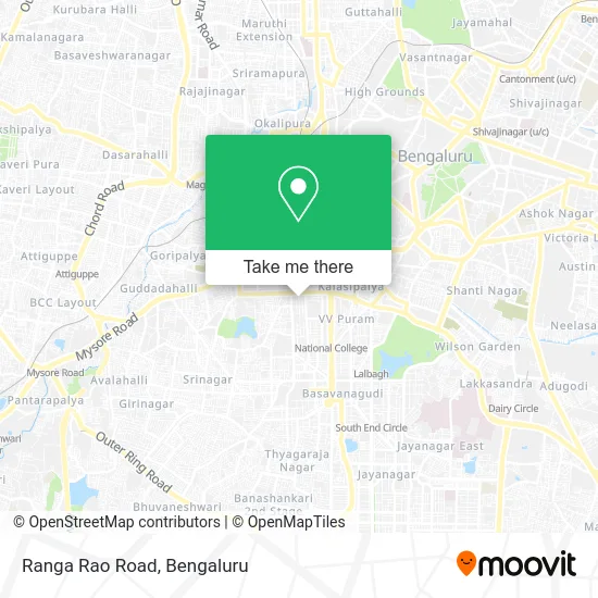 Ranga Rao Road map