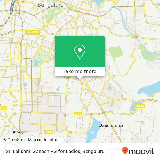 Sri Lakshmi Ganesh PG for Ladies map