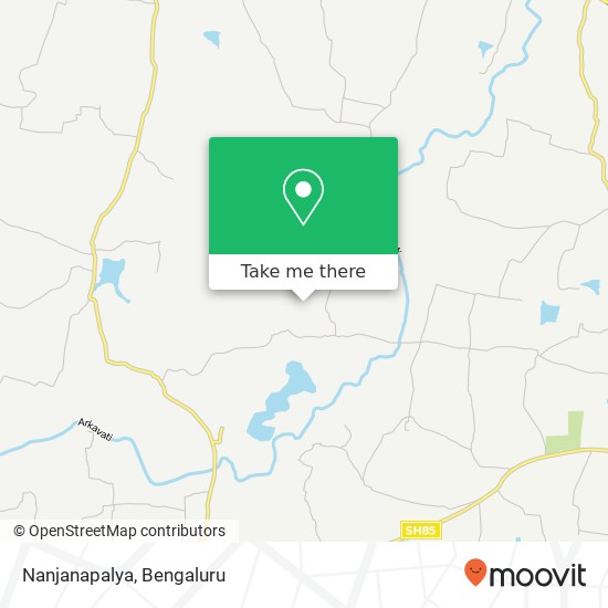 Nanjanapalya map