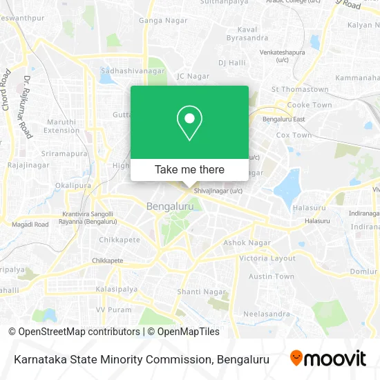Karnataka State Minority Commission map