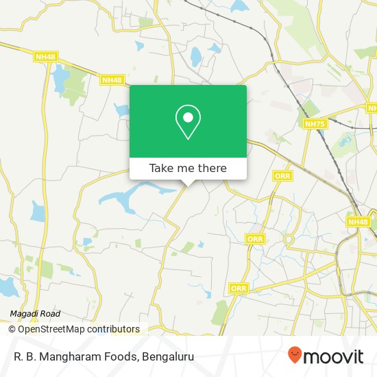 R. B. Mangharam Foods map