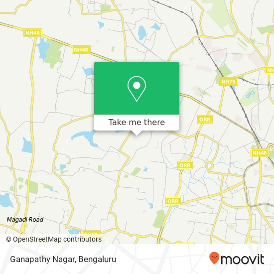 Ganapathy Nagar map