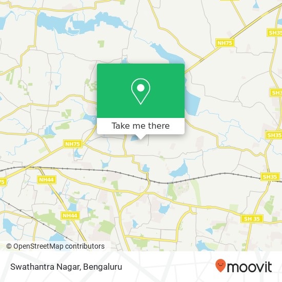 Swathantra Nagar map