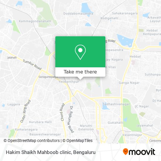 Hakim Shaikh Mahboob clinic map