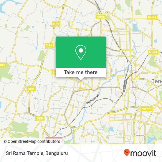 Sri Rama Temple map