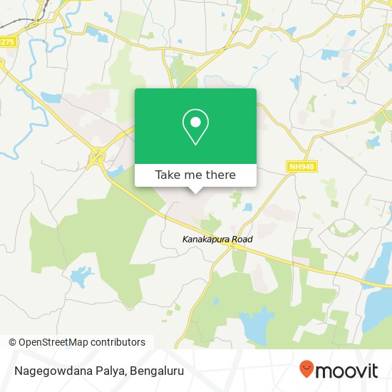 Nagegowdana Palya map