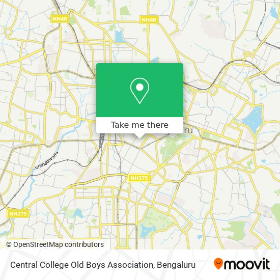 Central College Old Boys Association map