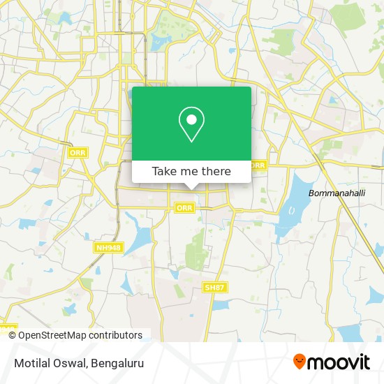 Motilal Oswal map