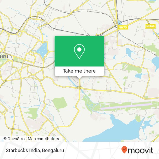 Starbucks India map