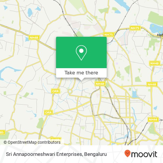 Sri Annapoorneshwari Enterprises map