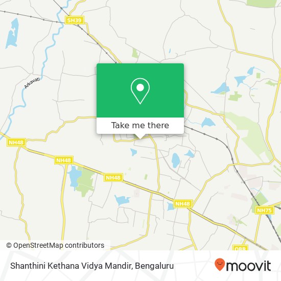 Shanthini Kethana Vidya Mandir map