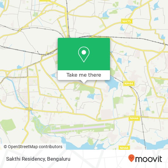 Sakthi Residency map