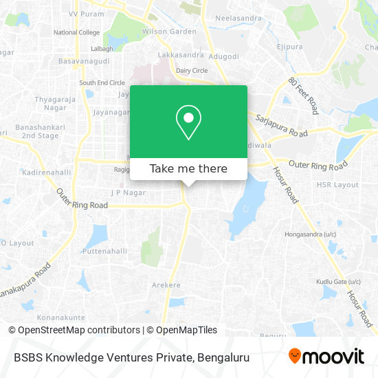 BSBS Knowledge Ventures Private map