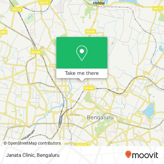 Janata Clinic map