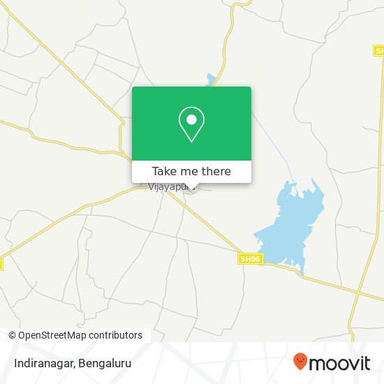 Indiranagar map